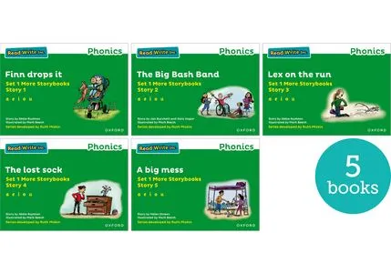 RWI - GREEN MORE STORYBOOK MIX PK 5