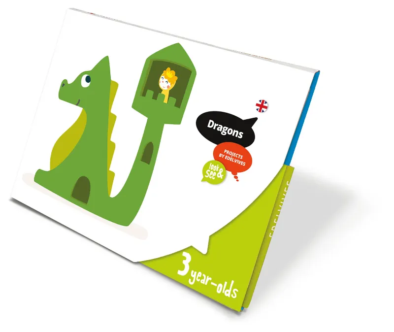 DRAGONS 3 YEARS, ESTE PROYECTO TIENE GUIA DE 3-4 Y 5 YEARS