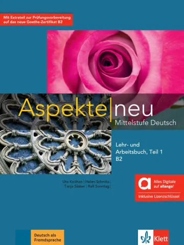 ASPEKTE NEU B2.1 LIBRO DEL ALUMNO Y DE EJERCICIOS - EDICIÓN HÍBRIDA ALLANGO