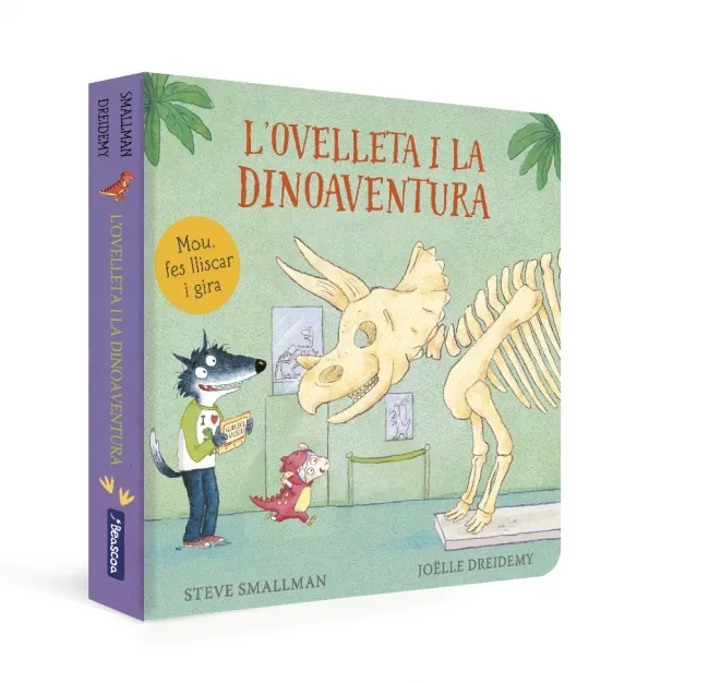 L'ovelleta i la dinoaventura (L'ovelleta que va venir a sopar. Llibre de cartró