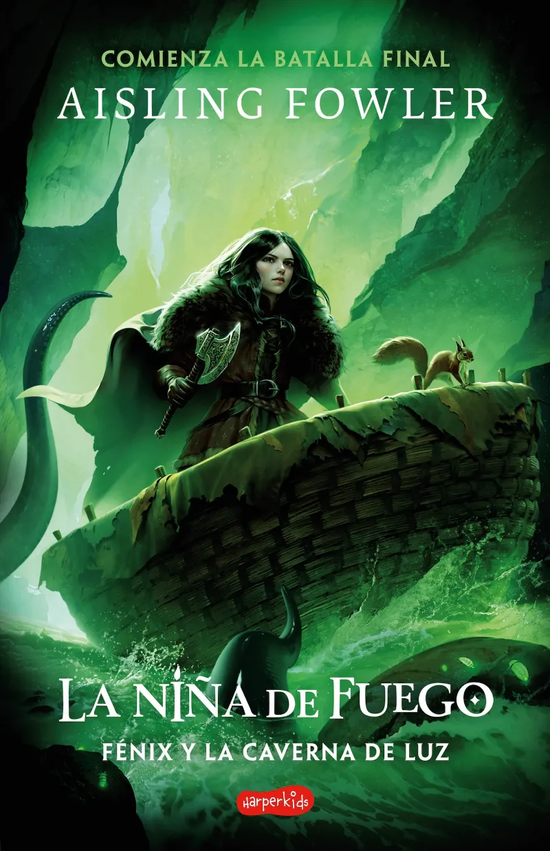 LA NIÑA DE FUEGO-3.FÉNIX Y LA CAVERNA DE LUZ