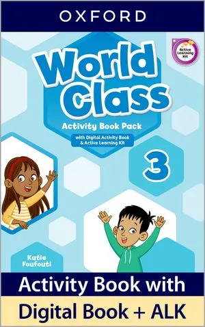 WORLD CLASS 3 ACTIVITY BOOK PACK