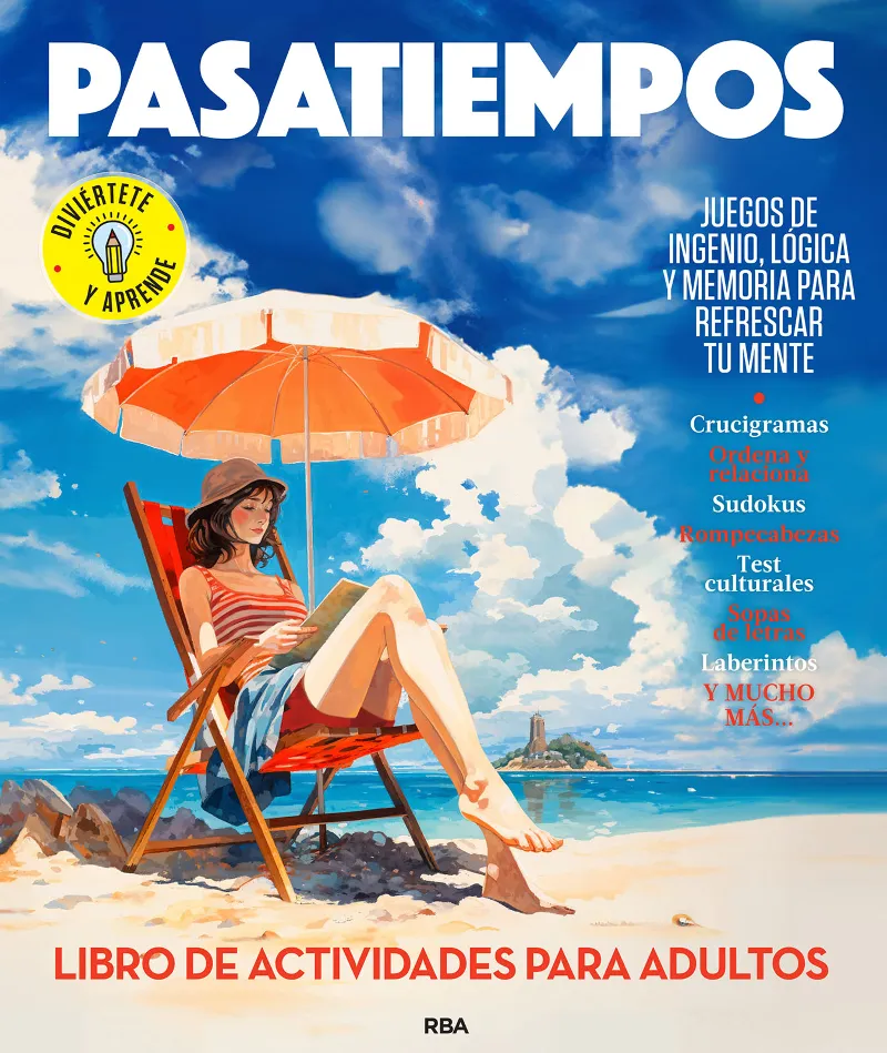PASATIEMPOS 2024. LIBRO DE ACTIVIDADES PARA ADULTOS