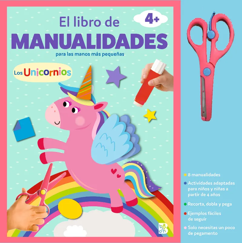 MANUALIDADES CON TIJERAS- LOS UNICORNIOS