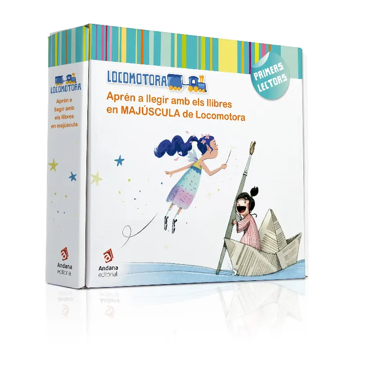 APRÉN A LLEGIR AMB ELS LLIBRES EN MAJÚSCULA DE LOCOMOTORA