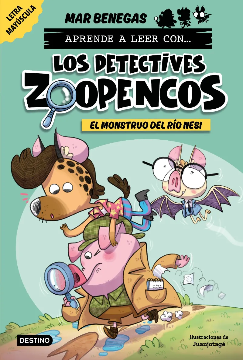 APRENDE A LEER CON... ¡LOS DETECTIVES ZOOPENCOS! 1 EL MONSTRUO DEL RÍO NESI
