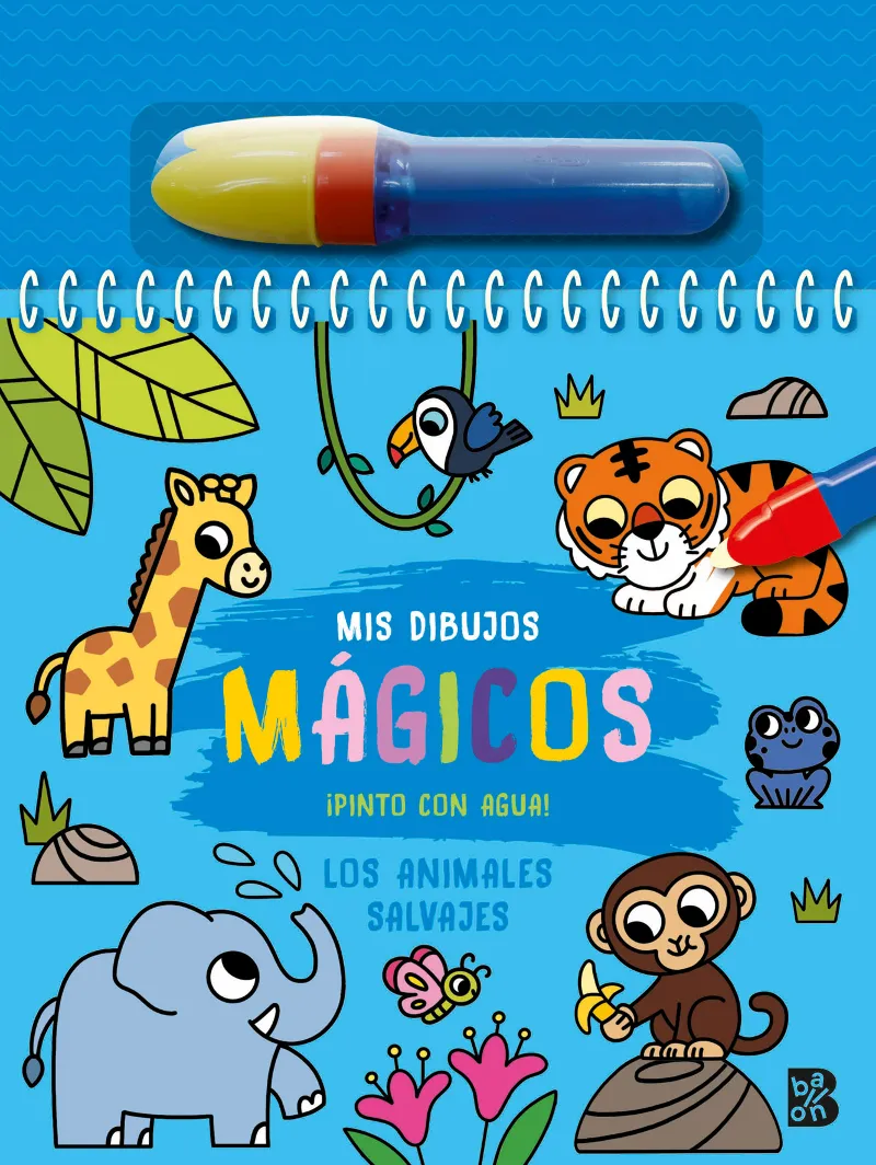 PINTO CON AGUA: LOS ANIMALES SALVAJES
