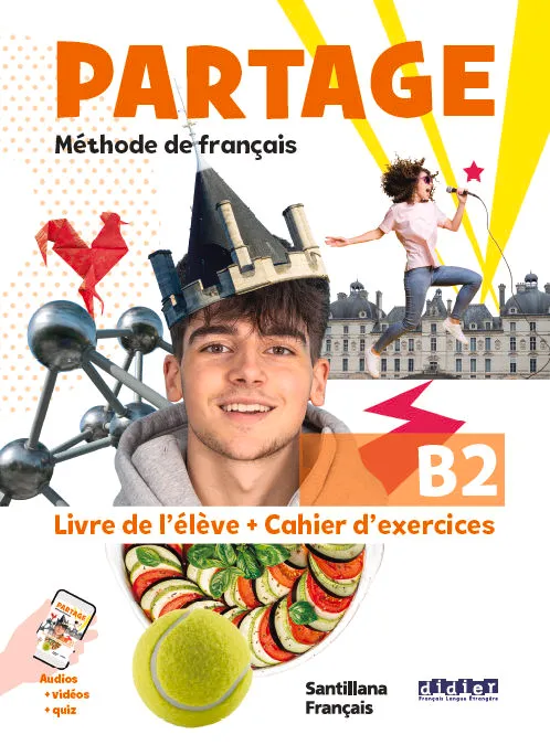 PARTAGE B2 LIVRE+CAHIER
