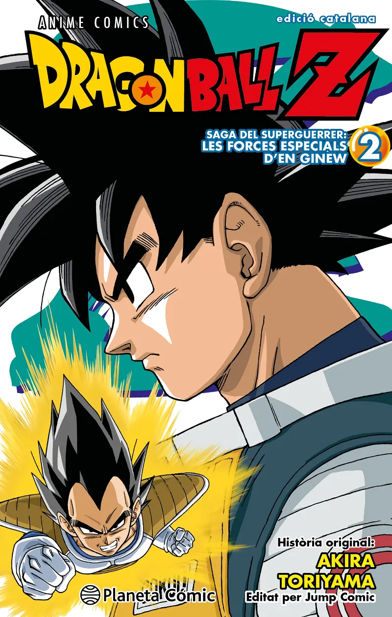 BOLA DE DRAC Z ANIME COMICS: LES FORCES ESPECIALS D'EN GINEW 02