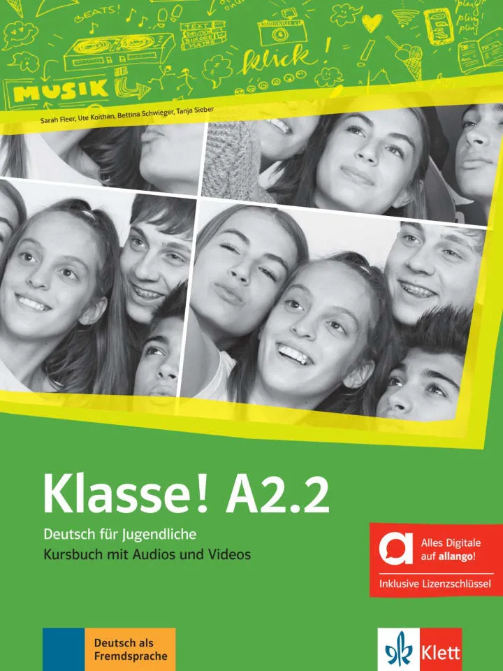 KLASSE! A2.2 LIBRO DEL ALUMNO - EDICIÓN HÍBRIDA ALLANGO