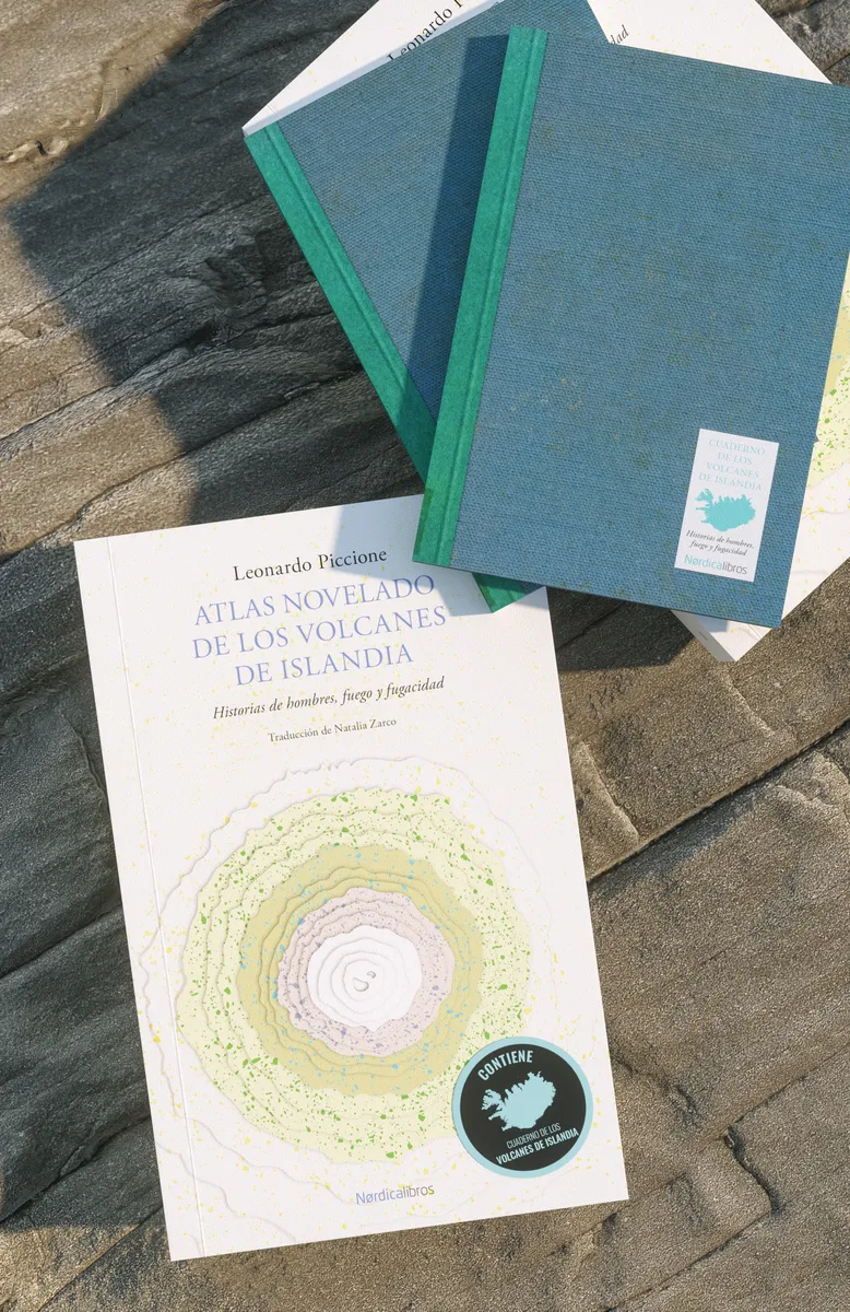 ATLAS NOVELADO DE LOS VOLCANES DE ISLANDIA -INCLOU LLIBRETA-