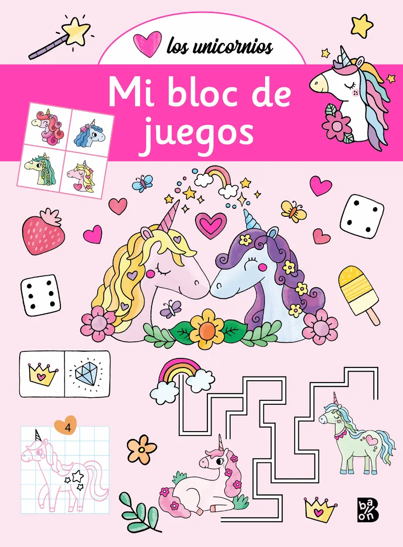 UNICORNIOS -MI BLOC DE JUEGOS-