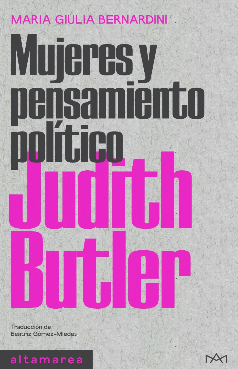 MUJERES Y PENSAMIENTO POLITICO -JUDITH BUTLER-