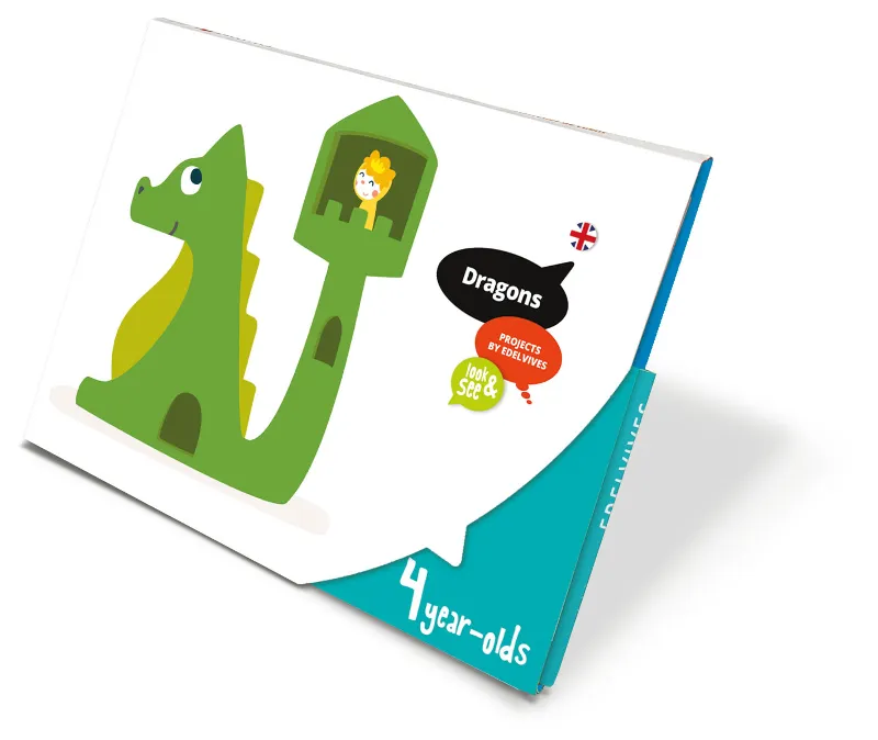 DRAGONS 4 YEARS, ESTE PROYECTO TIENE GUIA DE 3-4 Y 5 YEARS