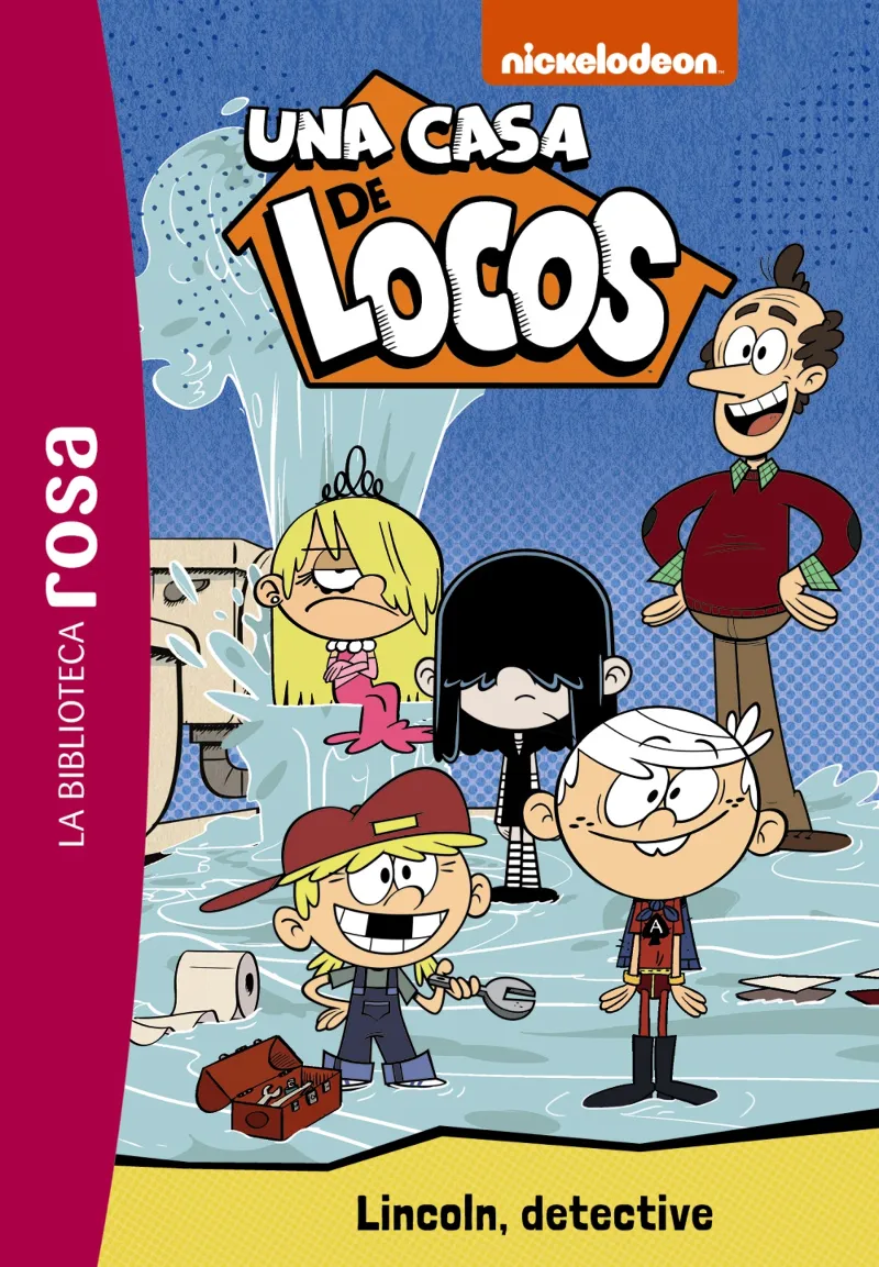 LA BIBLIOTECA ROSA. UNA CASA DE LOCOS, 9. LINCOLN DETECTIVE