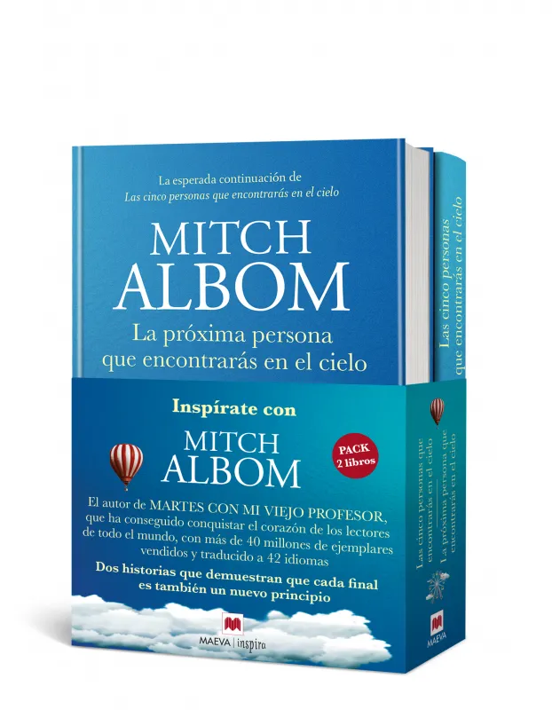 INSPÍRATE CON MITCH ALBOM -PACK 2 LIBROS-