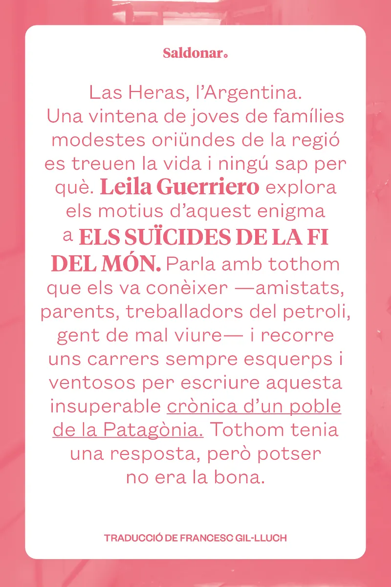 ELS SUÏCIDES DE LA FI DEL MÓN