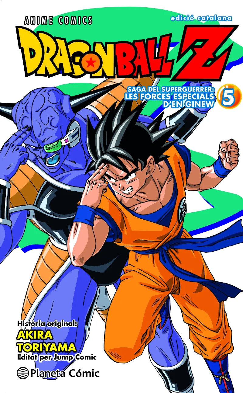 BOLA DE DRAC Z ANIME COMICS: LES FORCES ESPECIALS D'EN GINEW 05