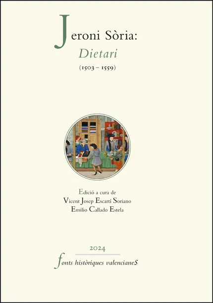 JERONI SÒRIA: 'DIETARI (1503-1559)'