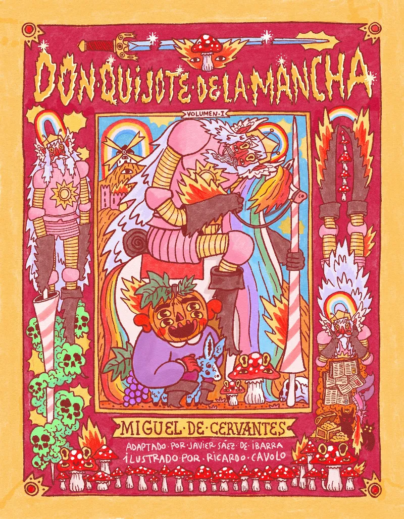 DON QUIJOTE DE LA MANCHA 1 -ILUSTRADO-