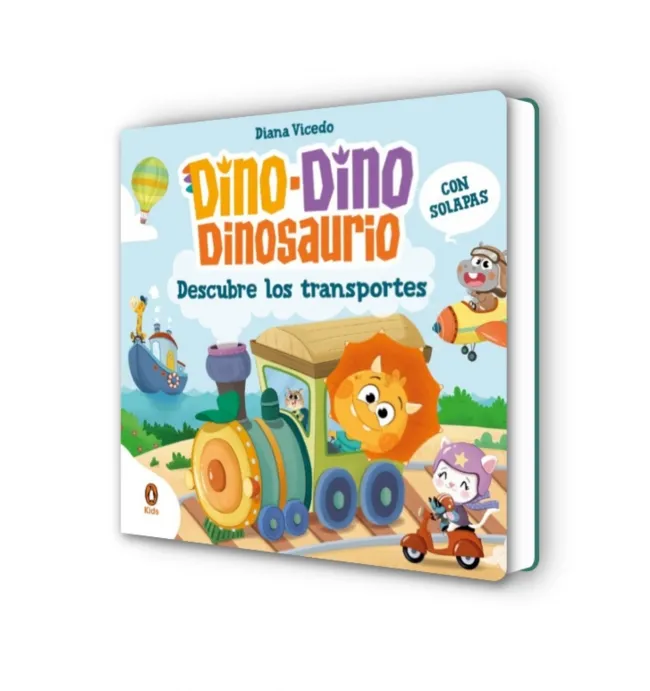 DINO DINO DINOSAURIO DESCUBRE LOS TRANSPORTES