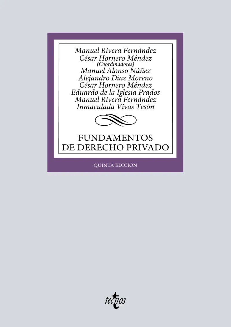 FUNDAMENTOS DE DERECHO PRIVADO