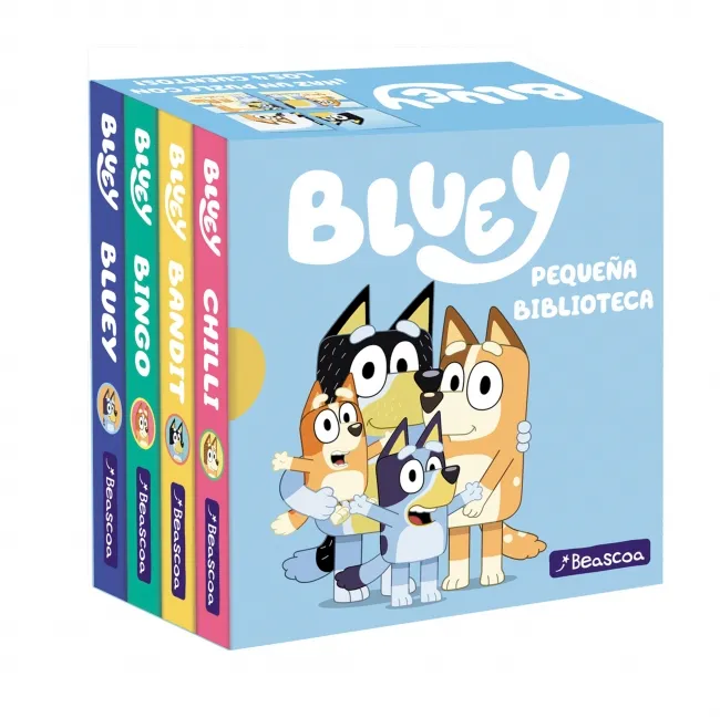 BLUEY: MINI-LIBRO PACK -PEQUEÑA BIBLIOTECA (EDICIÓN EN ESPAÑOL)-