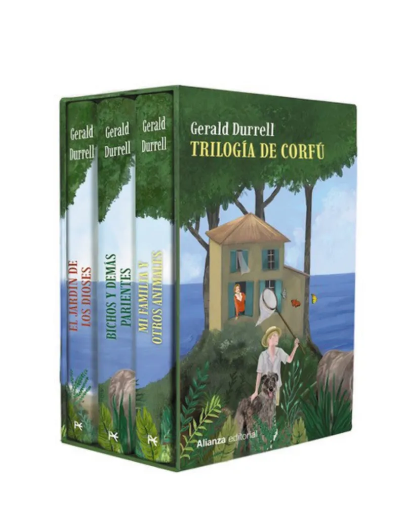 TRILOGÍA DE CORFÚ - ESTUCHE 3 LIBROS- DURRELL, GERALD