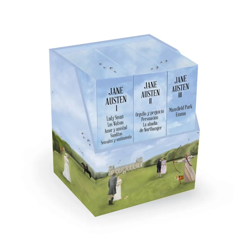 JANE AUSTEN (PACK 3 VOLUMS / INCLOU 10 OBRES)