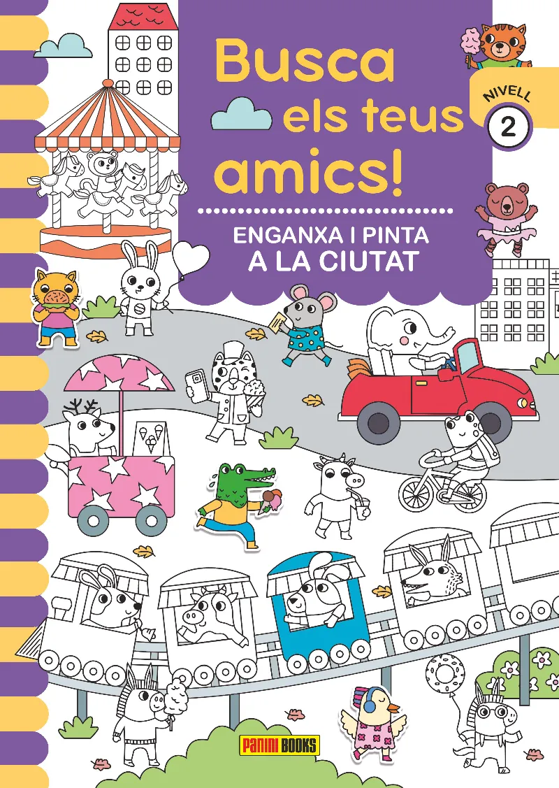 BUSCA ELS TEUS AMICS! ENGANXA I PINTA A LA CIUTAT