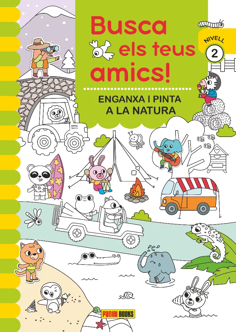 BUSCA ELS TEUS AMICS! ENGANXA I PINTA A LA NATURA