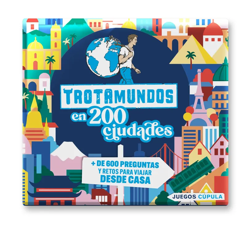 TROTAMUNDOS EN 200 CIUDADES (CARTES)