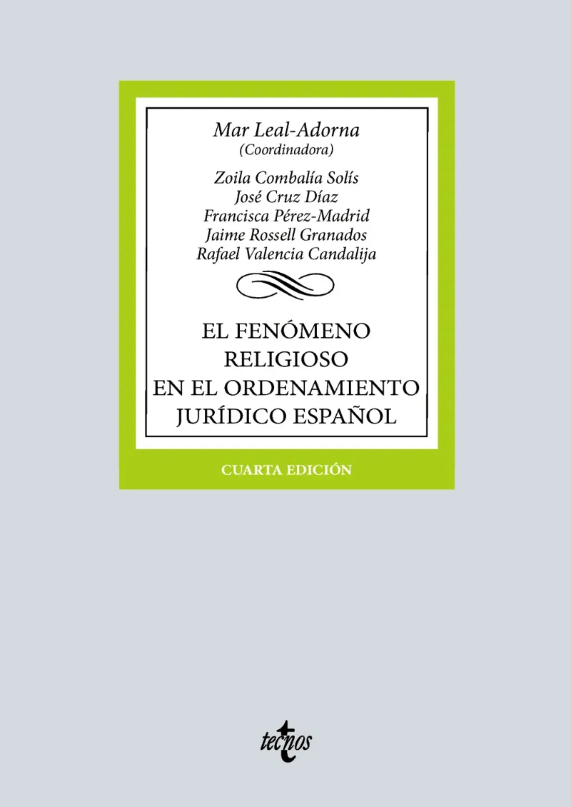 EL FENÓMENO RELIGIOSO EN EL ORDENAMIENTO JURÍDICO ESPAÑOL