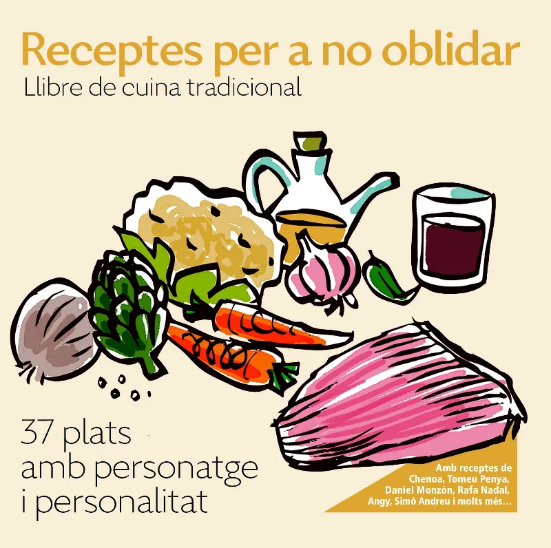 RECEPTES PER A NO OBLIDAR: 37 PLATS AMB PERSONATGE I PERSONALITAT