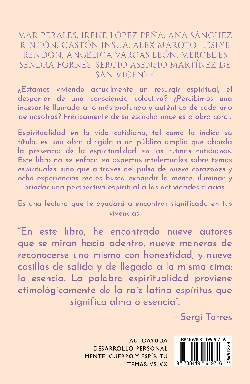 ESPIRITUALIDAD EN LA VIDA COTIDIANA
