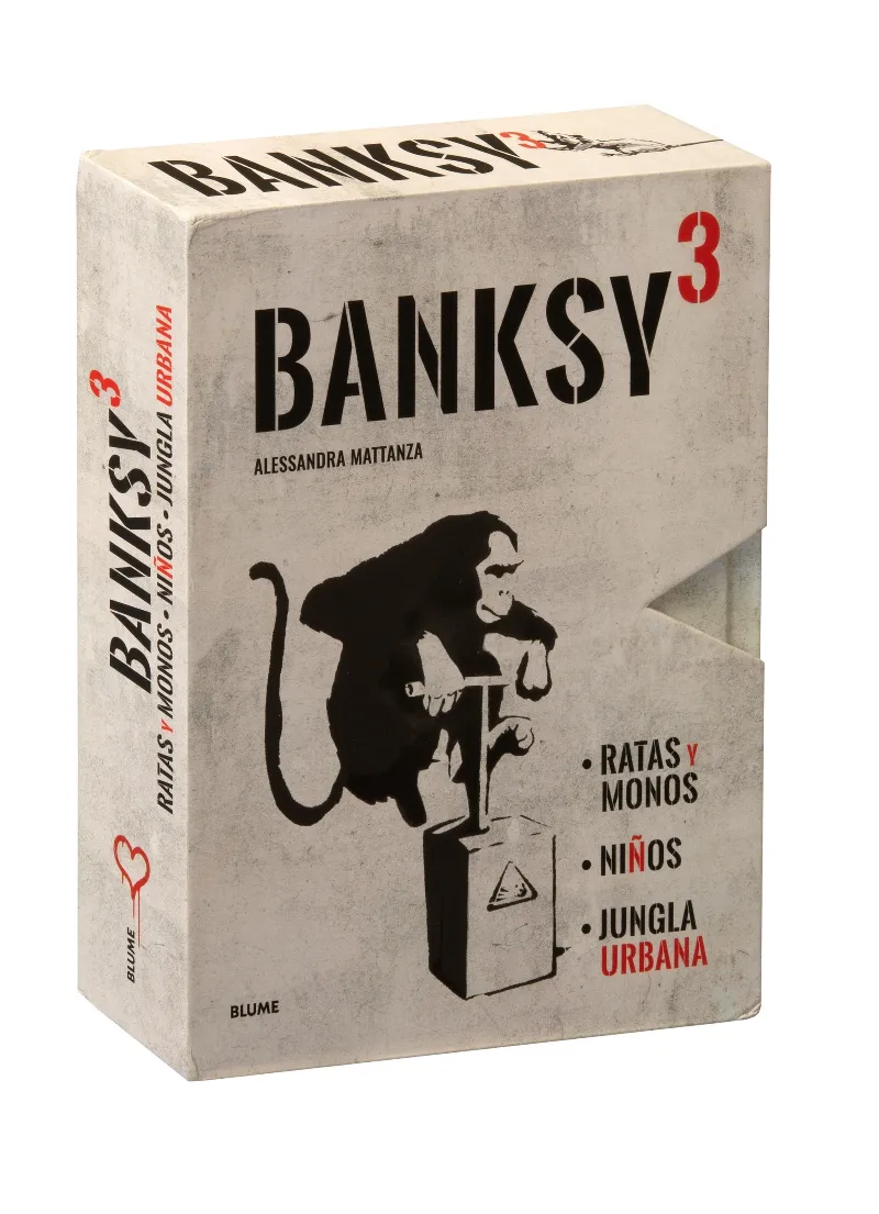 BANKSY.RATAS Y MONOS, NIÑOS, JUNGLA URBANA