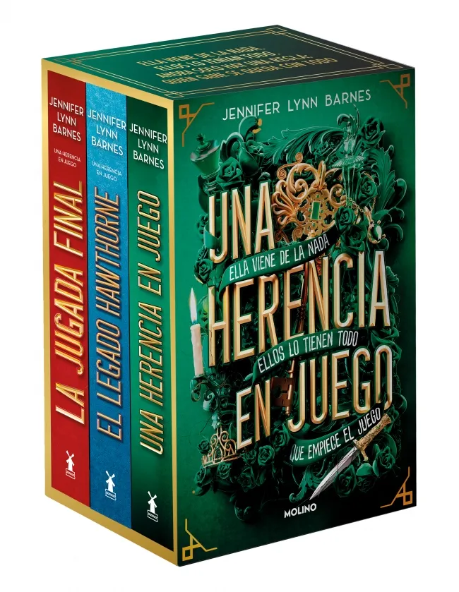 UNA HERENCIA EN JUEGO -PACK 3 VOL.-