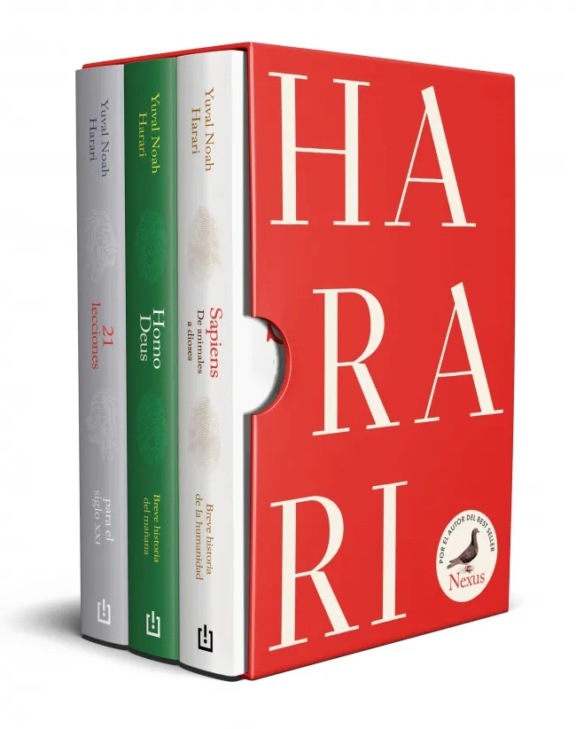 ESTUCHE HARARI (CONTIENE: SAPIENS | 21 LECCIONES PARA EL SIGLO XXI | HOMO DEUS) -BOLSILLO-