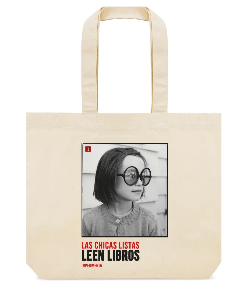 BOLSA DE TELA "LAS CHICAS LISTAS LEEN LIBROS"