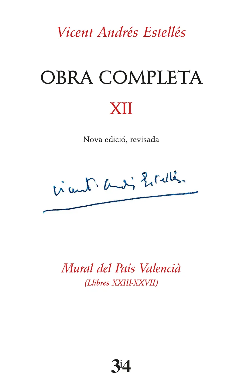 OBRA COMPLETA REVISADA, VOLUM 12