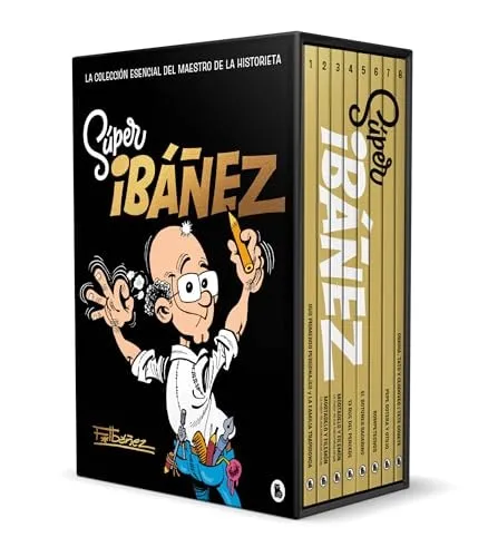 SUPER IBÁÑEZ (ESTOIG 8 VOLS.) (MORTADELO Y FILEMON, 13 RUE, TRAPISONDA, BOTONES SACARINO...)