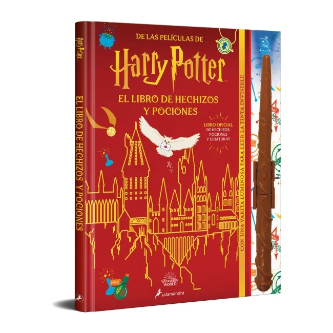 HARRY POTTER EL LIBRO DE HECHIZOS Y POCIONES