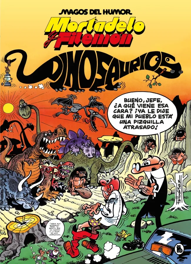 MAGOS DEL HUMOR MORTADELO Y FILEMON 052 DINOSAURIOS
