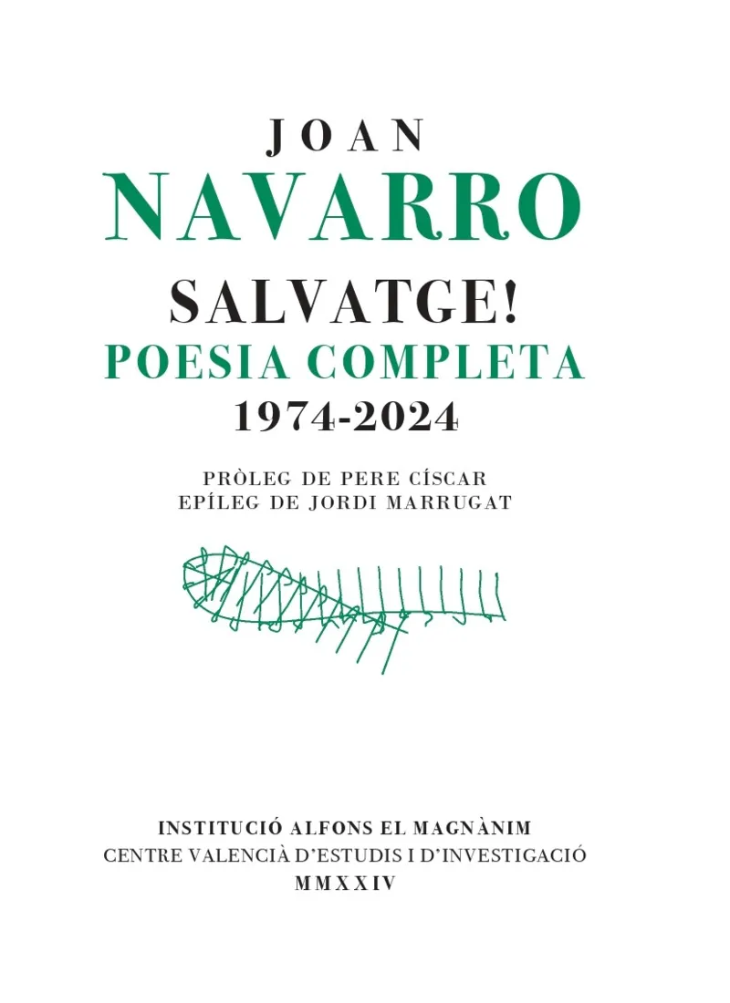 SALVATGE!. POESIA COMPLETA (1974-2024)