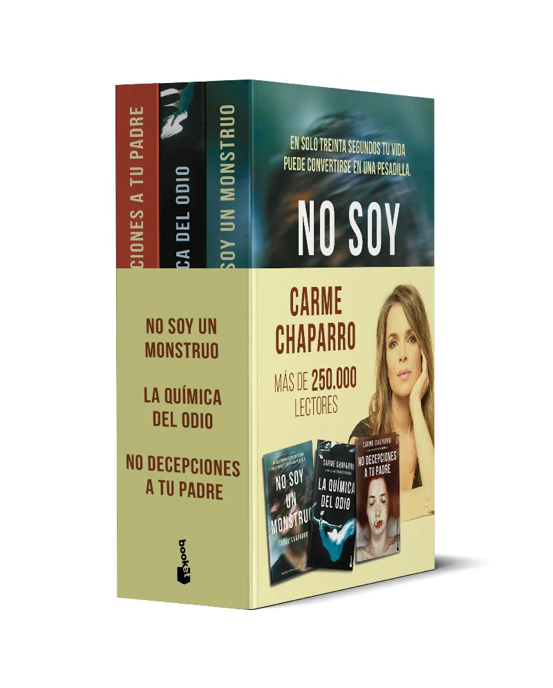 NO SOY UN MONSTRUO / LA QUÍMICA DEL ODIO / NO DECEPCIONES A TU PADRE