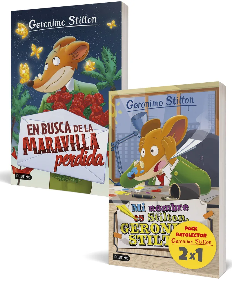 GERONIMO STILTON PACK 1 I 2