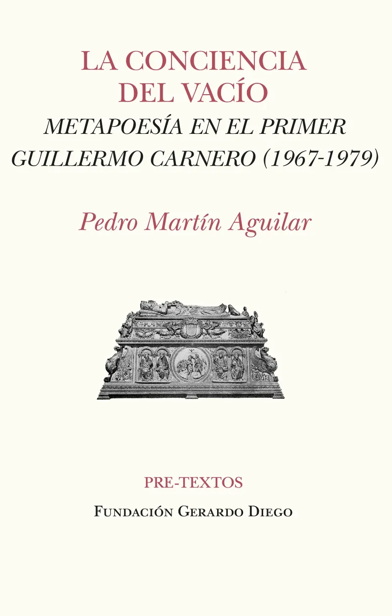 LA CONCIENCIA DEL VACÍO -XXIV PREMIO GERARDO DIEGO DE INVESTIGACION LITERARIA 2024-