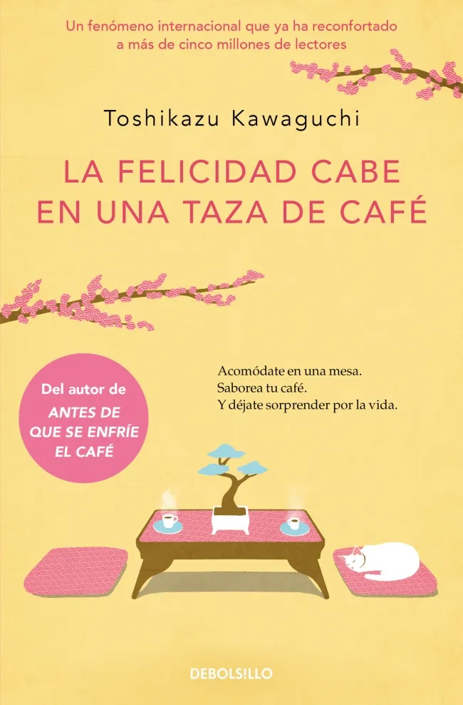 LA FELICIDAD CABE EN UNA TAZA DE CAFÉ -BOLSILLO-