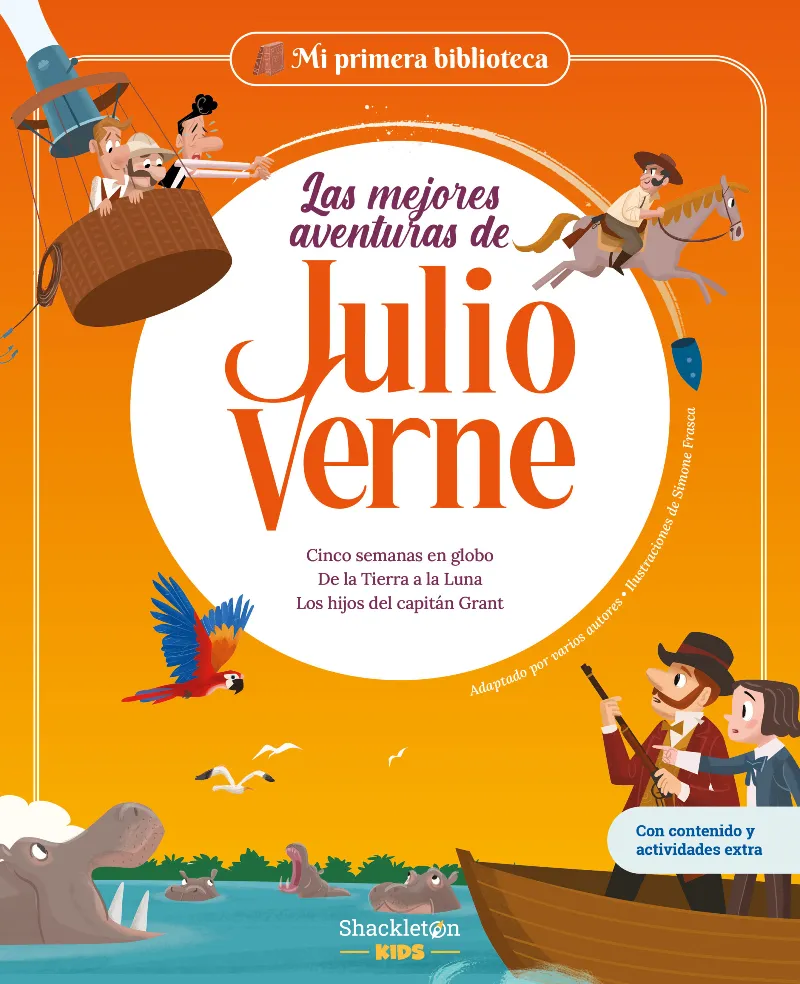 Las mejores aventuras de Julio Verne.