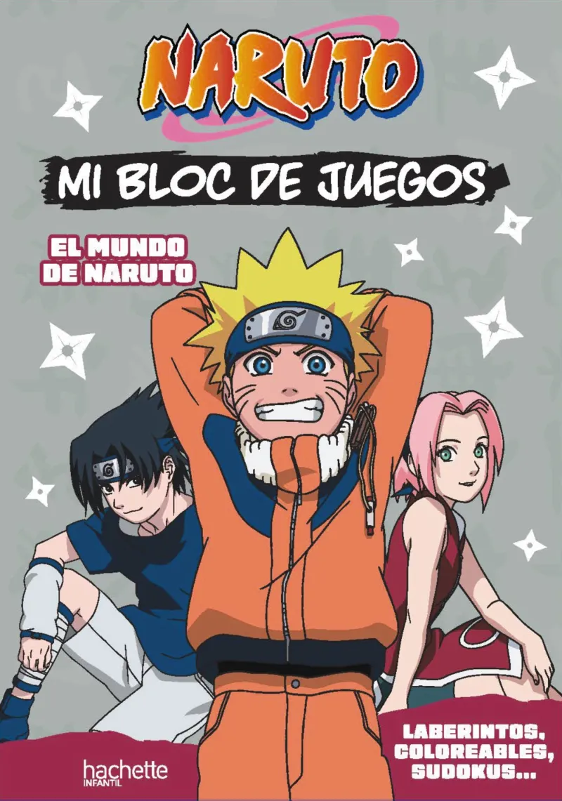MI BLOC DE JUEGOS NARUTO. EL MUNDO DE NARUTO
